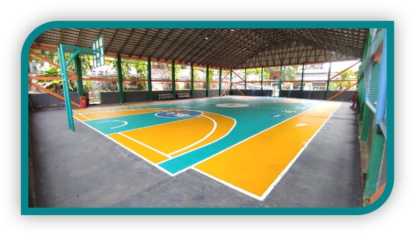 Indoor sports facility on campus
